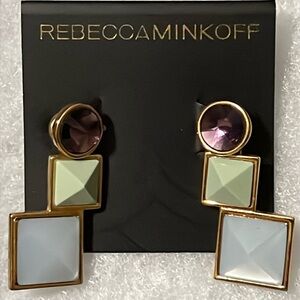 $30 or✨FREE✨Rebecca Minkoff 3-Stone Earrings